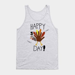 Happy Turkey Day Tank Top